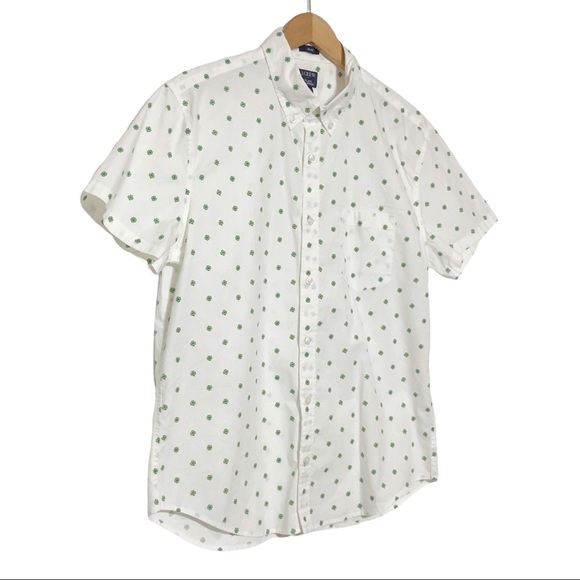 J Crew Flex Washed Printed Button Down Shirt - Picture 3 of 9